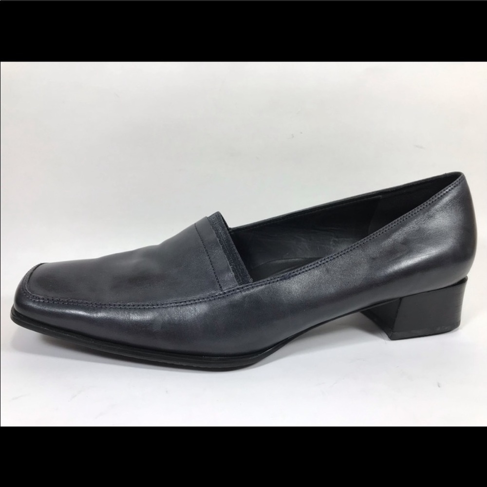 Ecco Blue Grey casual work shoe. NEW!